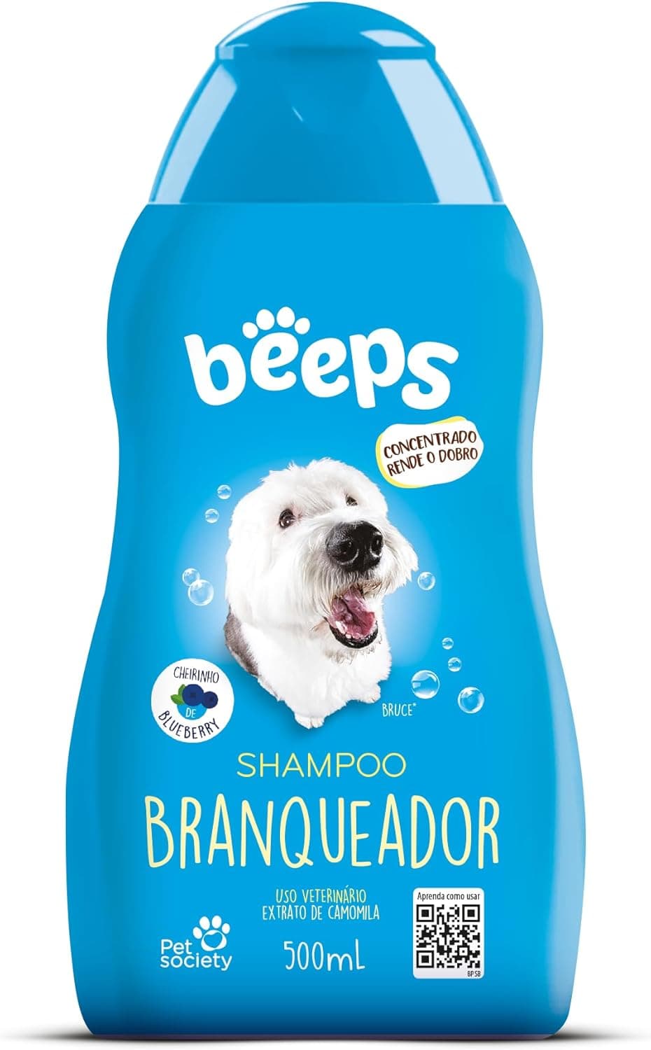 Beeps Shampoo Branqueador para Cães e Gatos