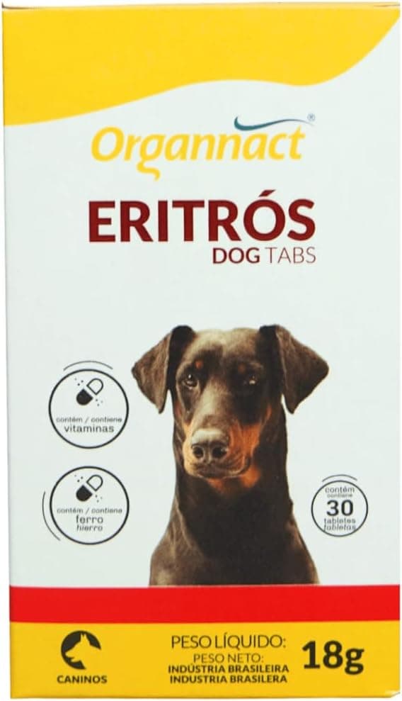 Organnact Eritros Dog Tabs Suplemento para Cães
