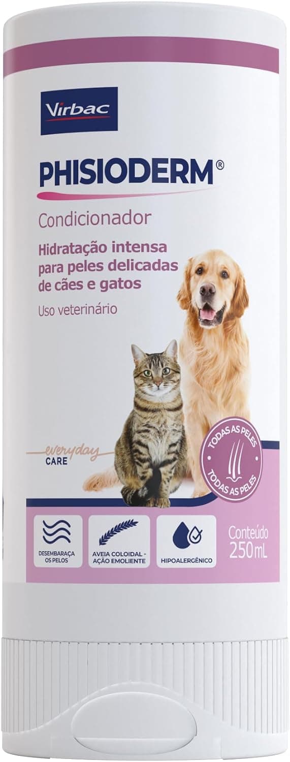 Phisioderm Condicionador para Cães e Gatos